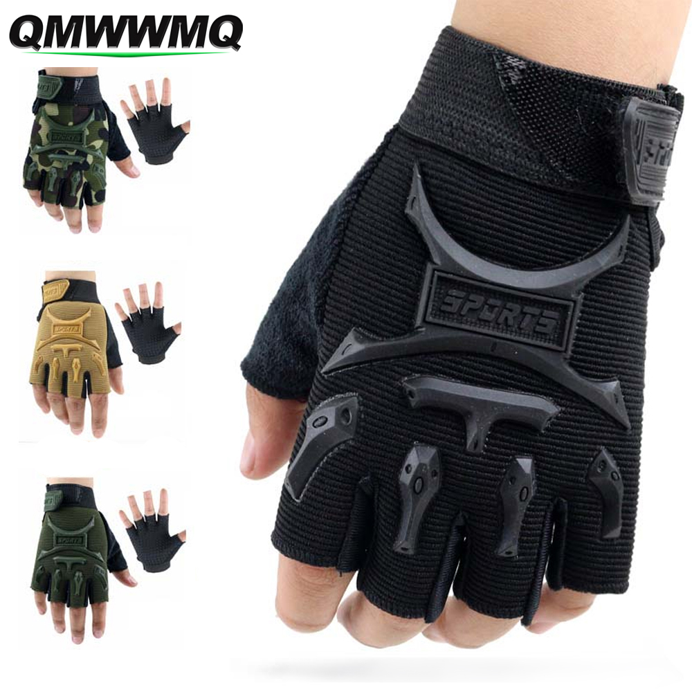 Fishing Rod Glove - 1 Paar Kinder Sport handschuhe, Halb