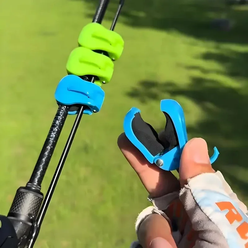 Fishing Rod Glove - 2 Stück Schnellverschluss-Angelrutenhalter, werkzeugloser Einhandhalter für