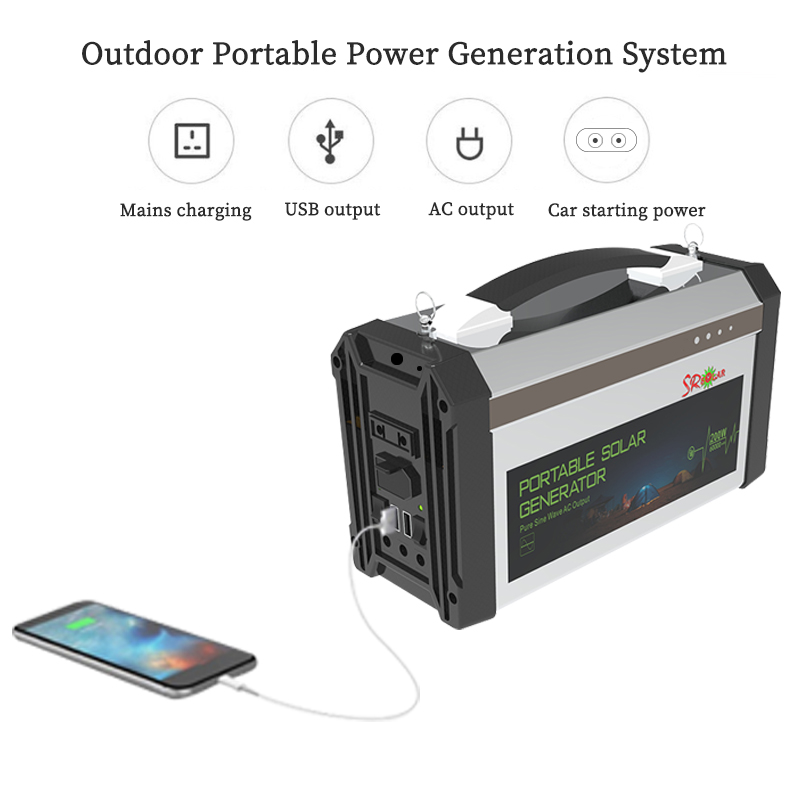 300W Tragbarer Solar-Generator – Fishing Equipment Us Bewertung und Preis