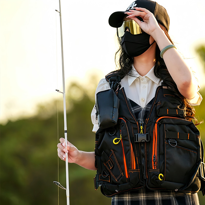 Erwachsenen-Anglerweste 75N Au – Fishing Equipment Fly Bewertung und Preis