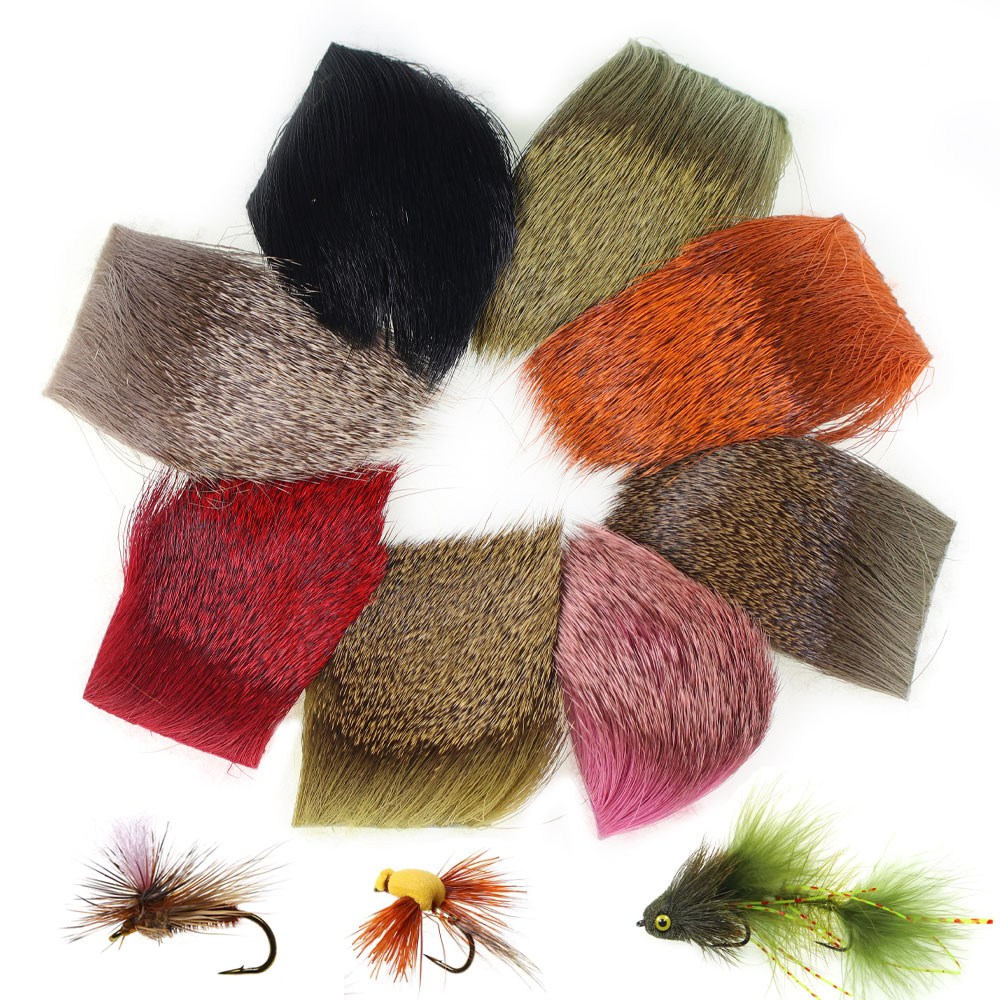 1 STÜCK 5 cm x 5 cm natürliche – Fishing Equipment Fly Bewertung und Preis